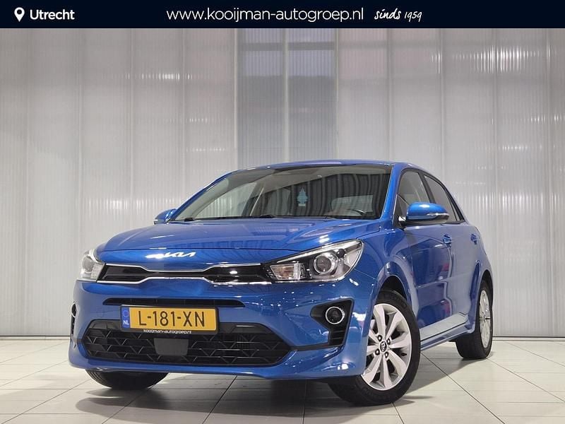 Blauw Gebruikt 2021 Kia Rio Hatchback | € 17.950 (Eerlijke prijs) - Afbeelding 1/4