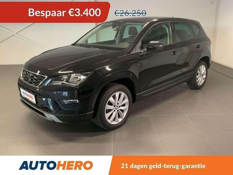 Zwart, metallic lak Gebruikt 2020 Seat Ateca Style SUV | € 23.049 (Super prijs) - Afbeelding 1/3