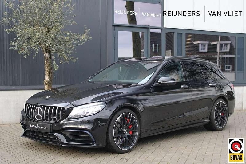 Occasion Mercedes S63 AMG Premium Plus 510 PK (375 kW) 2019 Zwart Stationwagen