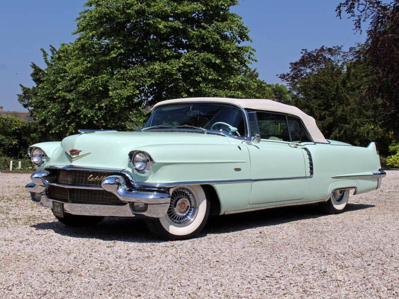 Groen Gebruikt 1956 Cadillac Serie 62 Cabriolet | € 89.500 - Afbeelding 1/4
