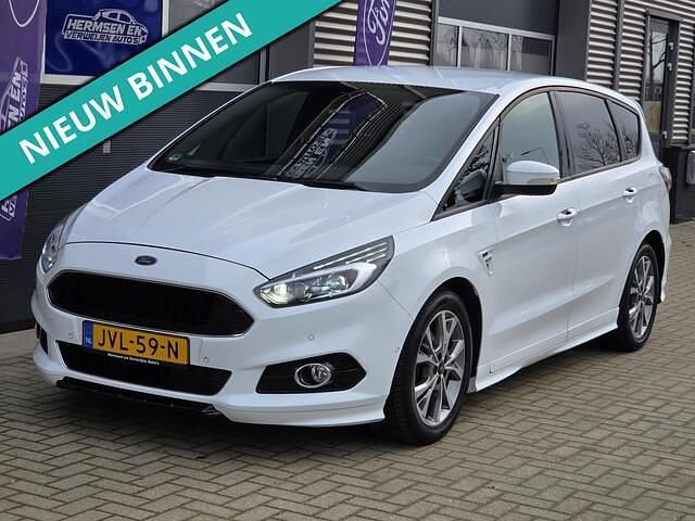 Wit Occasion 2018 Ford S-MAX ST-Line MPV | € 21.950 (Iets duurder) - Afbeelding 1/4