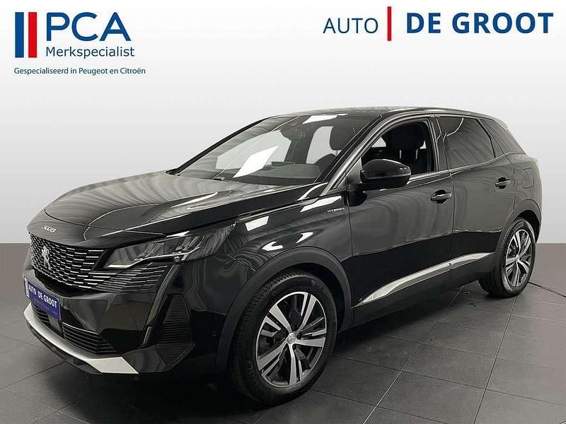 Zwart Gebruikt 2023 Peugeot 3008 Allure SUV | € 30.850 (Goede deal) - Afbeelding 1/4