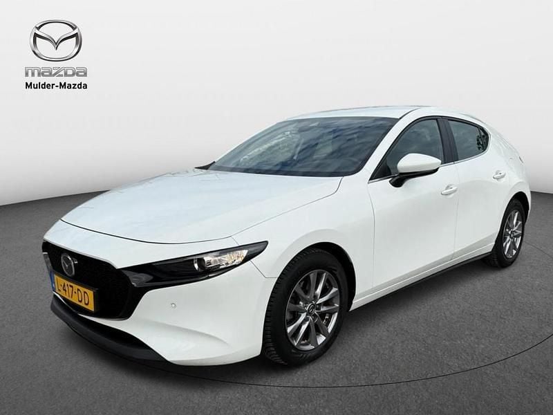 Artic white Gebruikt 2021 Mazda 3 Comfort Hatchback | € 19.950 (Goede deal) - Afbeelding 1/3