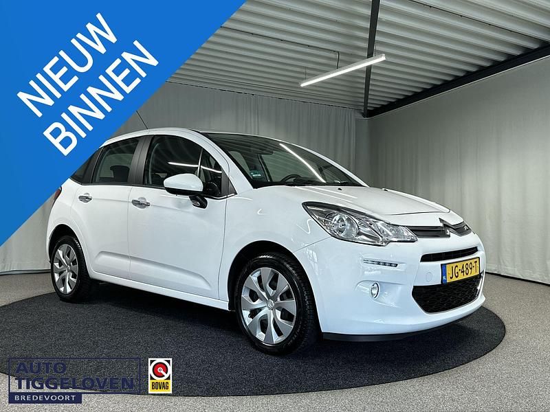 Wit Gebruikt 2016 Citroën C3 Feel Hatchback | € 10.595 (Eerlijke prijs) - Afbeelding 1/4