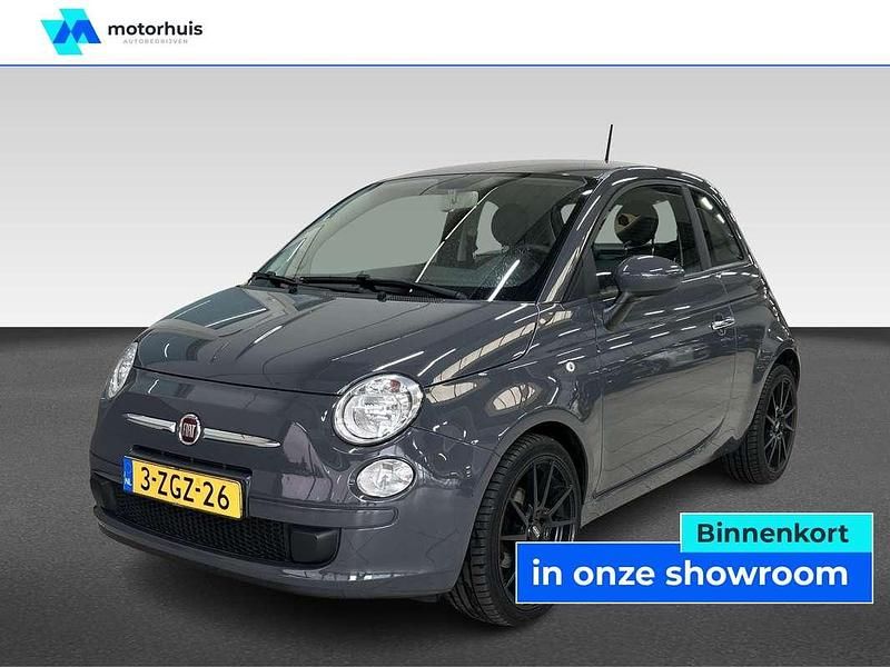 Grijs Gebruikt 2014 Fiat 500 Pop Hatchback | € 6.445 (Eerlijke prijs) - Afbeelding 1/4