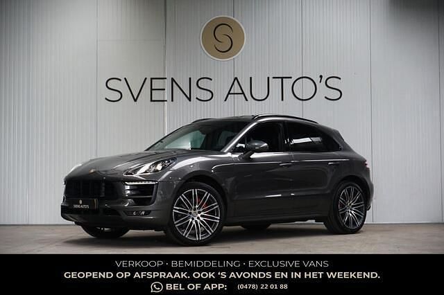 Grijs, metallic lak Gebruikt 2014 Porsche Macan Turbo Chrono SUV | € 39.995 (Duur) - Afbeelding 1/4