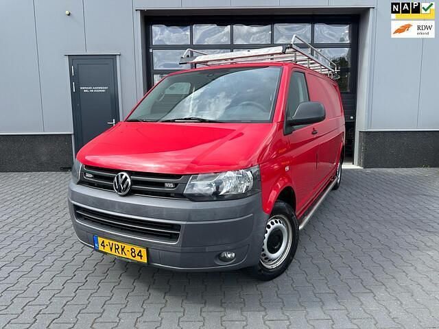 Rood Gebruikt 2011 VW T5 Van | € 10.950 (Eerlijke prijs) - Afbeelding 1/4