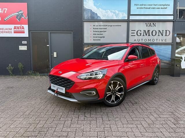 Rood, metallic lak Gebruikt 2019 Ford Focus Business Edition Stationwagen | € 15.950 (Eerlijke prijs) - Afbeelding 1/4