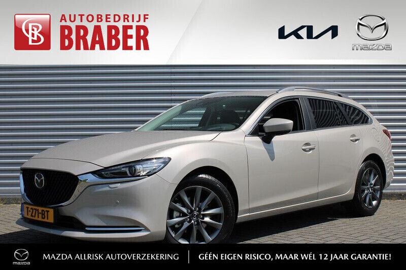 Bruin Gebruikt 2023 Mazda 6 Center-Line Stationwagen | € 46.545 - Afbeelding 1/4
