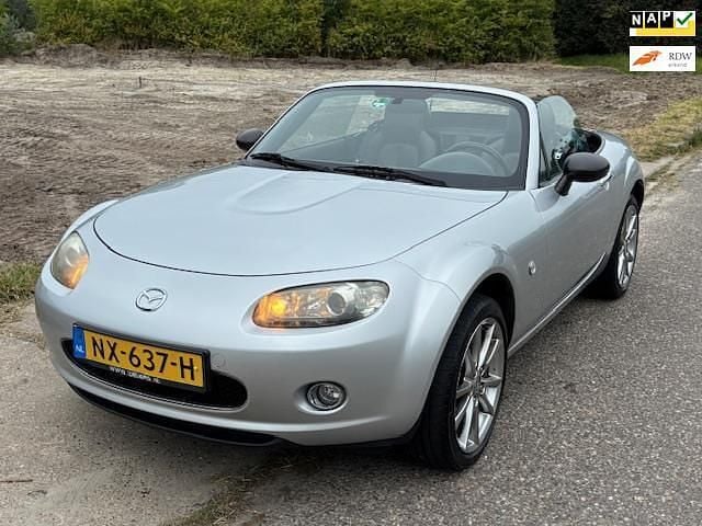 Grijs, metallic lak Gebruikt 2008 Mazda MX5 Exclusive Cabriolet | € 7.499 (Goede deal) - Afbeelding 1/4