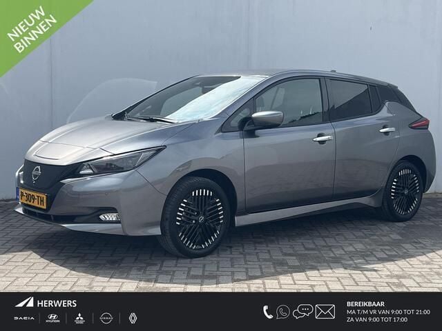 Dark grey m Gebruikt 2022 Nissan Leaf Tekna Hatchback | € 20.935 (Eerlijke prijs) - Afbeelding 1/4