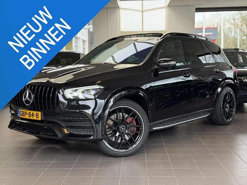 Zwart Gebruikt 2021 Mercedes GLE350 AMG SUV | € 47.500 (Eerlijke prijs) - Afbeelding 1/3