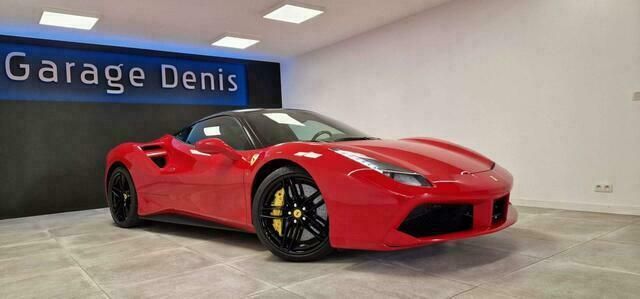 Occasion Ferrari 488 668 PK (491 kW) 2019 Rood Coupé