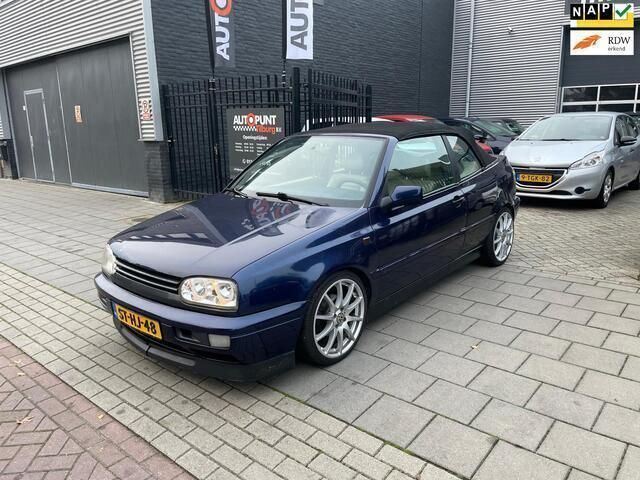 Blauw Gebruikt 1997 VW Golf III Sport Cabriolet | € 1.499 (Super prijs) - Afbeelding 1/4
