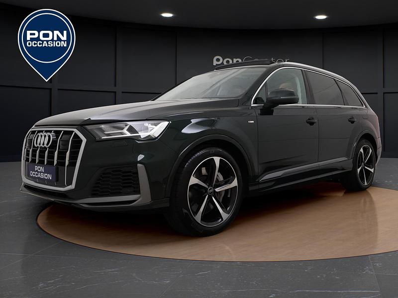 Groen Gebruikt 2023 Audi Q7 Proline SUV | € 78.950 (Eerlijke prijs) - Afbeelding 1/3