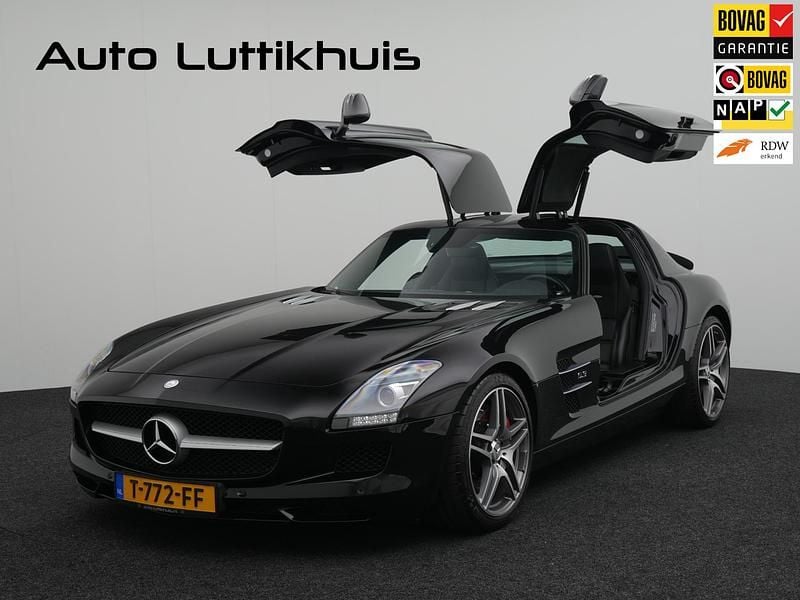 Occasion Mercedes SLS AMG AMG 572 PK (420 kW) 2012 Zwart Coupé