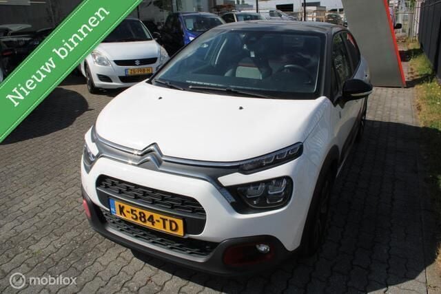 Wit Gebruikt 2021 Citroën C3 PureTech Hatchback | € 12.950 (Eerlijke prijs) - Afbeelding 1/4
