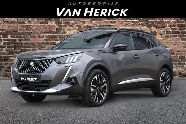 Grijs Gebruikt 2021 Peugeot 2008 GT SUV | € 20.945 (Eerlijke prijs) - Afbeelding 1/4
