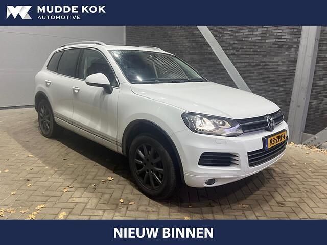 Wit Gebruikt 2013 VW Touareg Highline SUV | € 15.400 (Super prijs) - Afbeelding 1/4