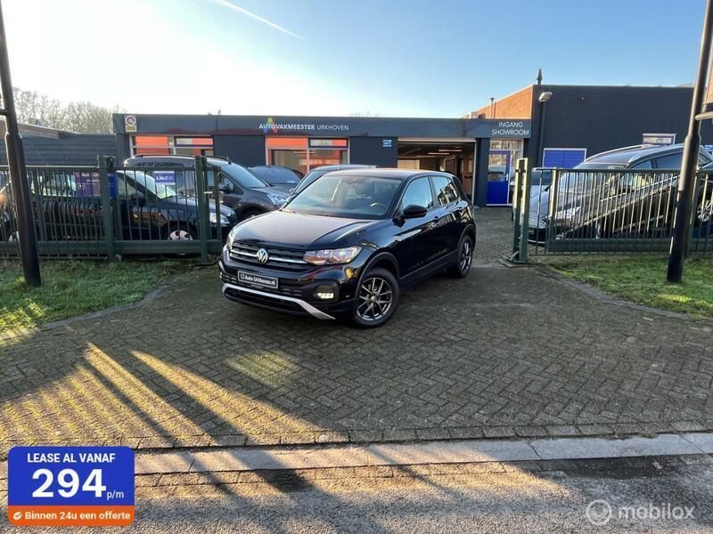 Zwart, metallic lak Gebruikt 2021 VW T-Cross Style SUV | € 21.999 (Eerlijke prijs) - Afbeelding 1/4