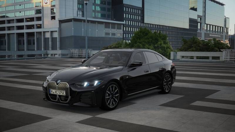 Saphirschwarz Nieuw 2025 BMW i4 Executive Sedan | € 75.435 (Eerlijke prijs) - Afbeelding 1/4