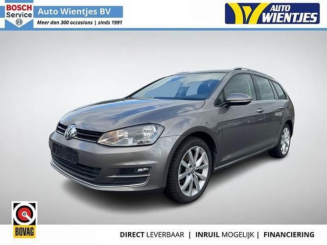 Bruin Gebruikt 2015 VW Golf VII Highline Stationwagen | € 7.950 (Super prijs) - Afbeelding 1/4