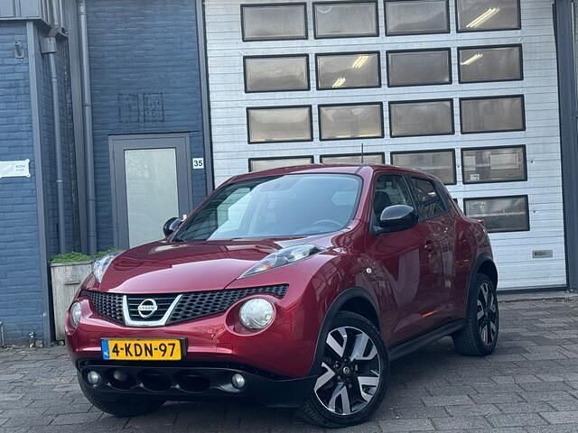 Rood Gebruikt 2013 Nissan Juke SUV | € 7.495 (Goede deal) - Afbeelding 1/4