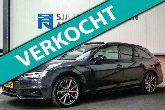 Grijs Gebruikt 2018 Audi A4 Black Edition Stationwagen | € 44.950 - Afbeelding 1/4
