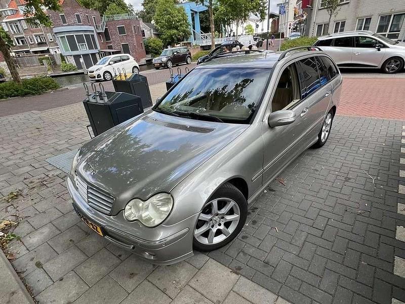 Occasion Mercedes C180 Elegance 143 PK (105 kW) 2005 Zilver Stationwagen