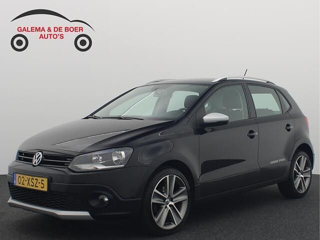 Zwart Gebruikt 2012 VW Polo Cross Hatchback | € 8.444 (Eerlijke prijs) - Afbeelding 1/4