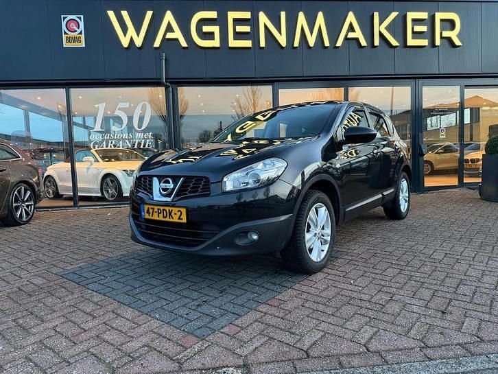 Zwart (metallic) Occasion 2011 Nissan Qashqai Acenta SUV | € 5.450 (Goede deal) - Afbeelding 1/4