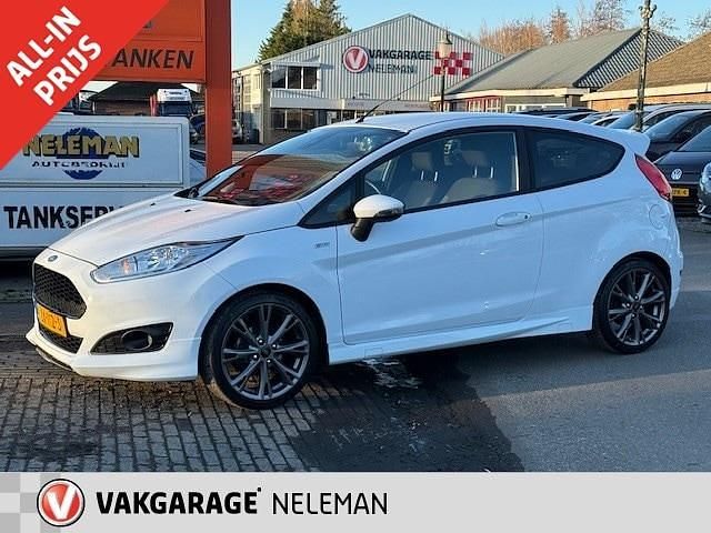 Wit Occasion 2016 Ford Fiesta ST-Line Hatchback | € 10.994 (Duur) - Afbeelding 1/4