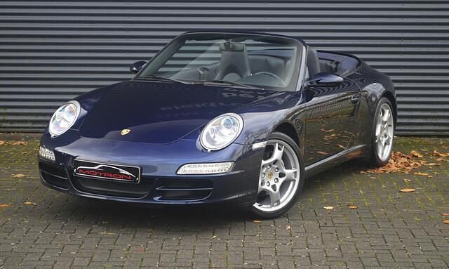 Blauw Gebruikt 2005 Porsche 911 Carrera Cabriolet Cabriolet | € 44.950 - Afbeelding 1/4