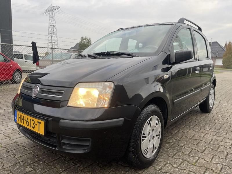 Zwart (metallic) Gebruikt 2009 Fiat Panda Hatchback | € 1.499 (Super prijs) - Afbeelding 1/4