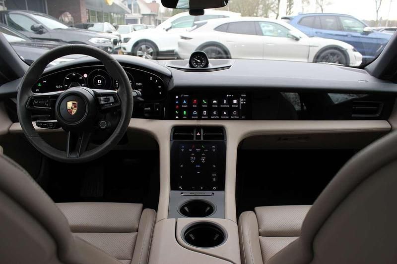 Occasion Porsche Taycan Sport Turismo 300 kW (408 PK) 2023 Grijs Stationwagen