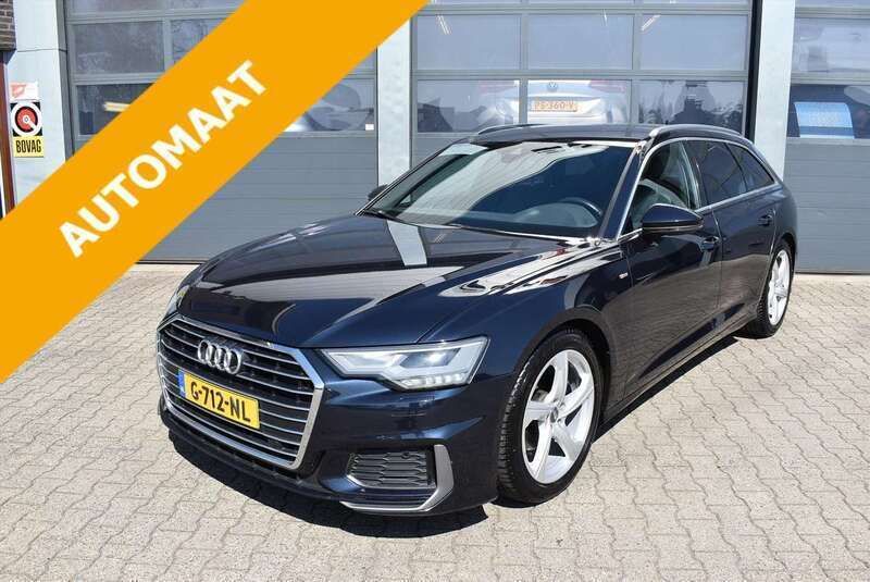 Blauw Gebruikt 2019 Audi A6 S-Line Stationwagen | € 34.835 (Duur) - Afbeelding 1/4