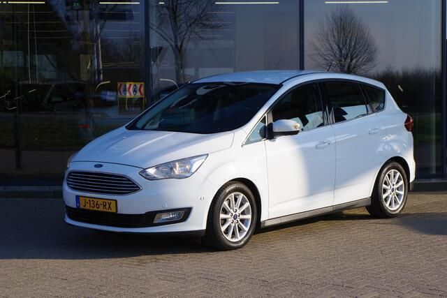 Wit Gebruikt 2015 Ford C-MAX Titanium MPV | € 12.750 (Eerlijke prijs) - Afbeelding 1/4