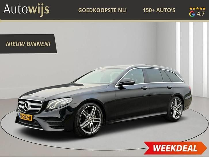 Zwart Occasion 2018 Mercedes E200 Business Stationwagen | € 19.890 (Goede deal) - Afbeelding 1/4