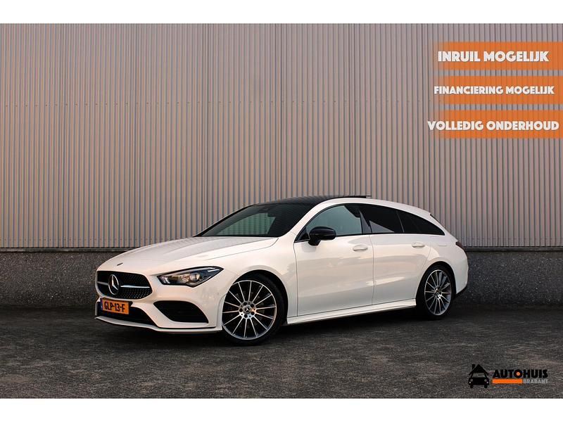 Wit Gebruikt 2019 Mercedes CLA220 Premium Plus Sedan | € 25.900 (Goede deal) - Afbeelding 1/4