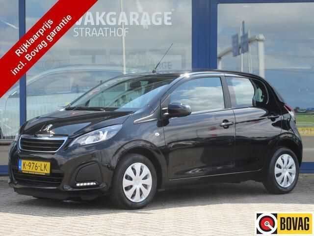 Zwart, metallic lak Gebruikt 2021 Peugeot 108 Active Hatchback | € 8.950 (Eerlijke prijs) - Afbeelding 1/4