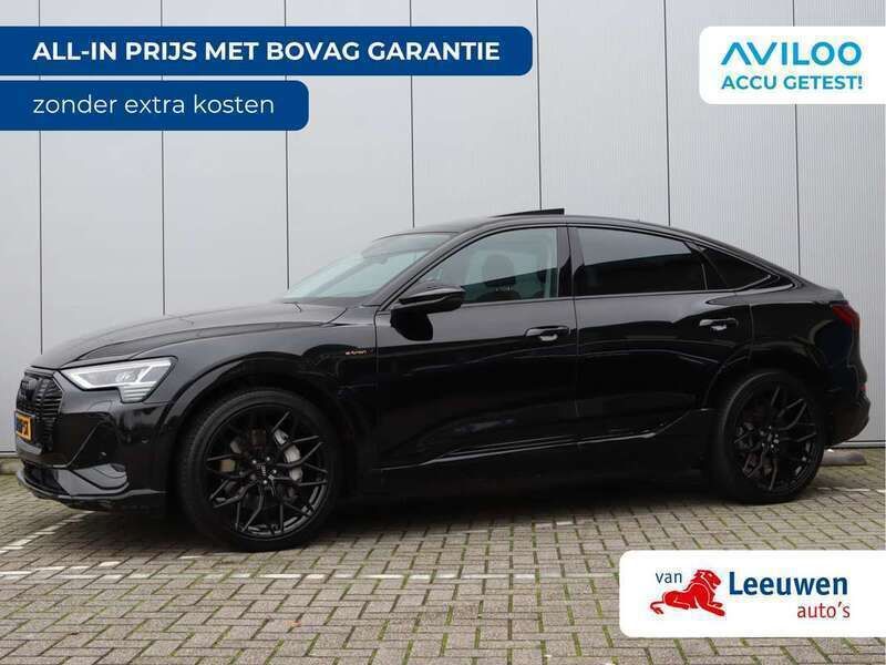 Zwart Gebruikt 2021 Audi e-tron Sportback Design SUV | € 43.995 (Super prijs) - Afbeelding 1/3