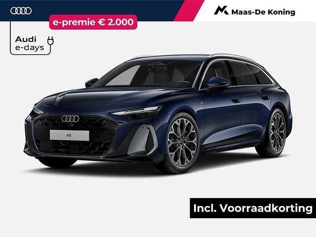 Blauw Nieuw 2026 Audi A6 Stationwagen | € 74.360 (Eerlijke prijs) - Afbeelding 1/4