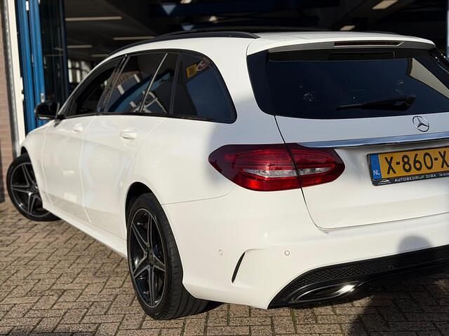 Occasion Mercedes C180 AMG 156 PK (114 kW) 2017 Wit Stationwagen
