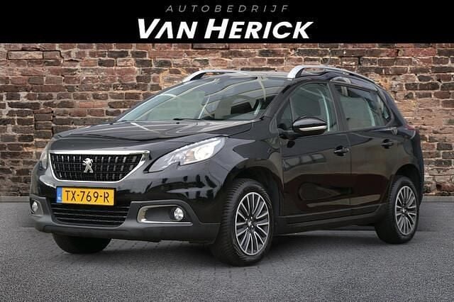 Zwart Gebruikt 2018 Peugeot 2008 Active SUV | € 10.445 (Eerlijke prijs) - Afbeelding 1/4