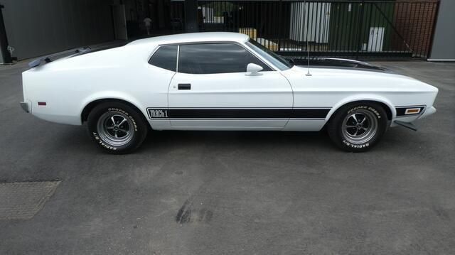 Occasion Ford Mustang Mach 1 179 PK (131 kW) 1973 Wit Coupé