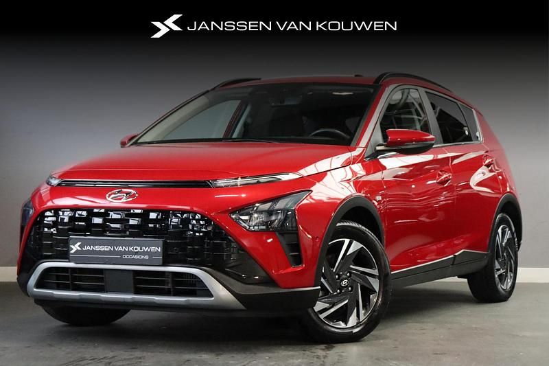 Rood Occasion 2024 Hyundai Bayon Premium SUV | € 24.395 (Eerlijke prijs) - Afbeelding 1/4