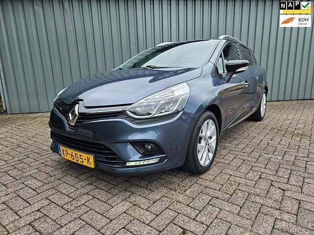 Grijs Gebruikt 2019 Renault Clio GrandTour LIMITED Stationwagen | € 7.750 (Eerlijke prijs) - Afbeelding 1/4