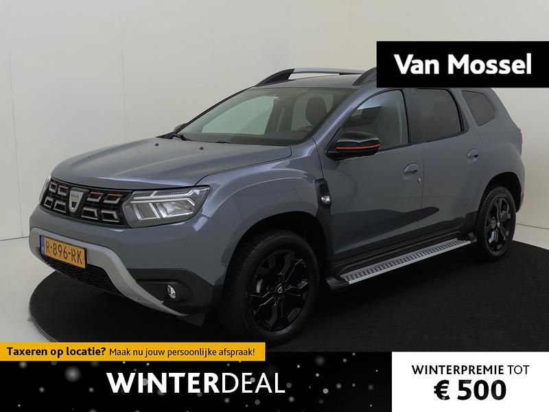 Grijs Occasion 2022 Dacia Duster Extreme SUV | € 21.435 (Eerlijke prijs) - Afbeelding 1/4