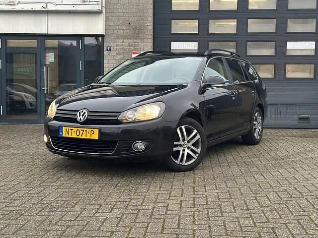 Zwart Occasion 2013 VW Golf VII Highline Stationwagen | € 3.950 (Goede deal) - Afbeelding 1/4