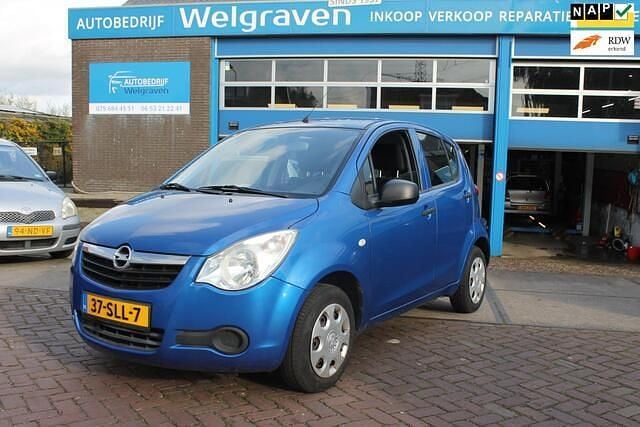 Occasion Opel Agila Selection 68 PK (50 kW) 2011 Blauw (metallic) Hatchback